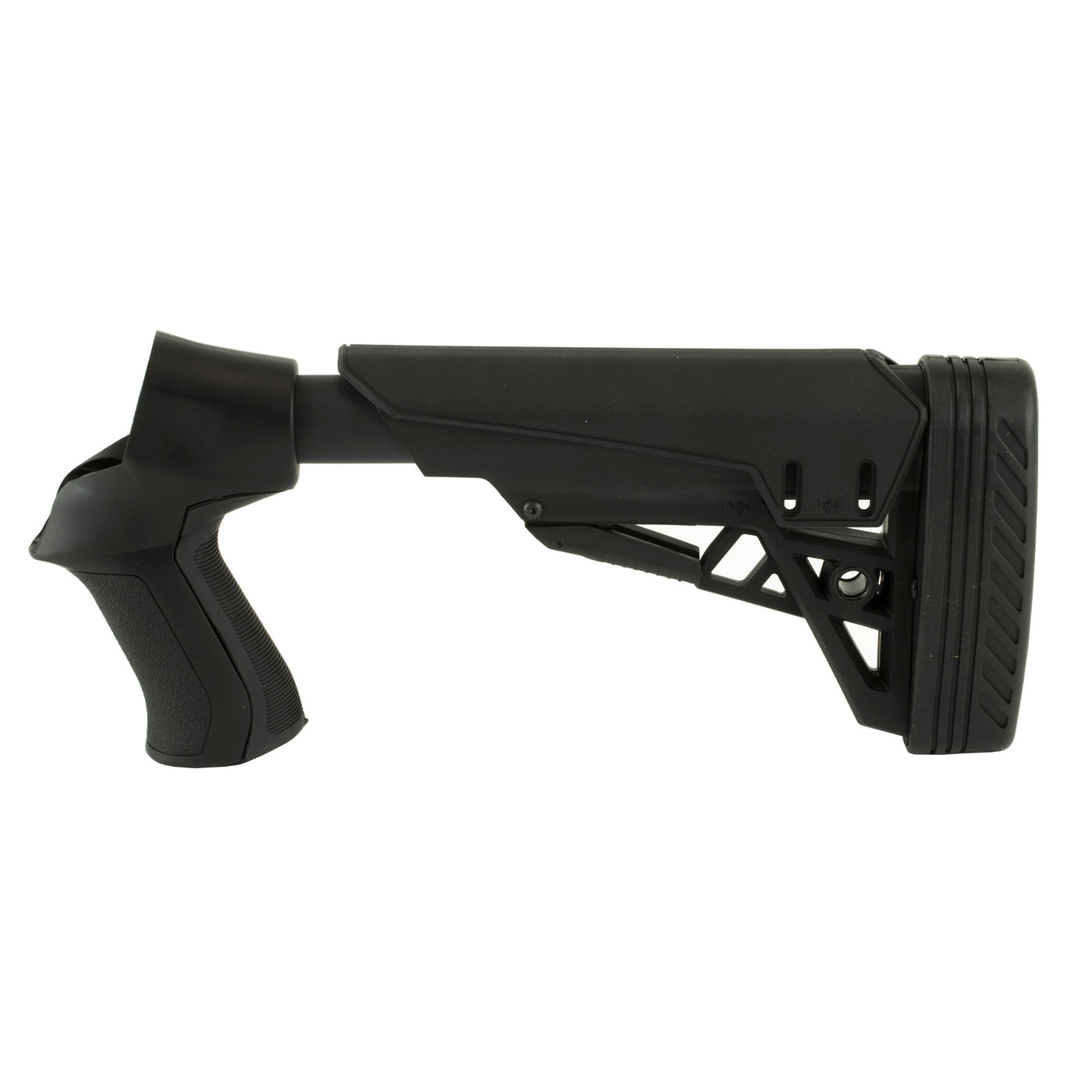 Adv. Tech. T3 Shotgun Stock - Mbergremwin 12ga. Pumps Blk