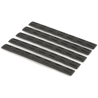 Bcm Rail Panel Kit Keymod 5.5" - Black 5 Pack