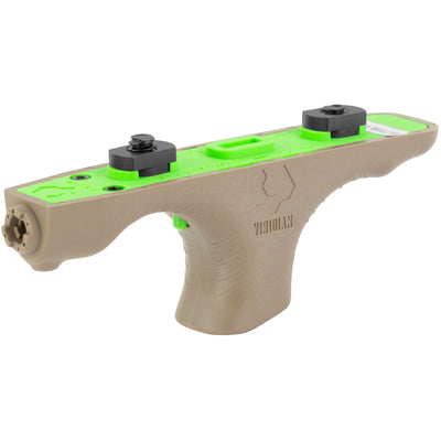 Viridian Laser Handguard Hs1 - Green W/hand Stop M-lok Fde