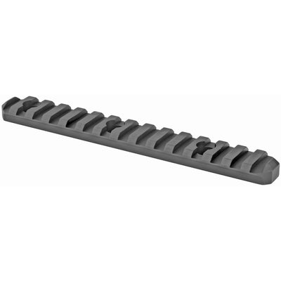 Grovtec Rail Section M-lok - 6" 15 Slot Aluminum Black