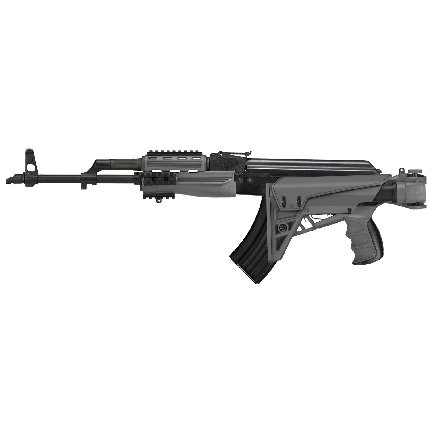 Adv. Tech. Ak-47 Strikeforce - Stock System In Destroyer Gray