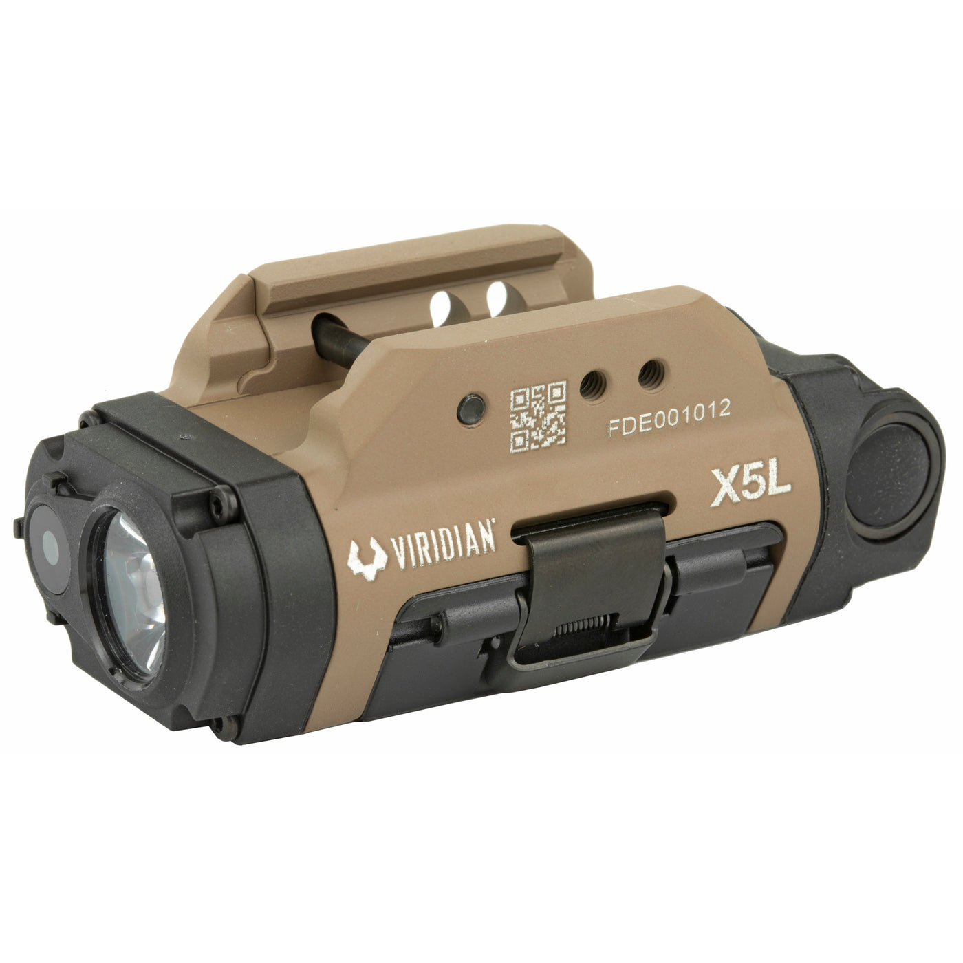 Viridian Laser/light X5l Green - Gen3 Uni Rail Mount Ecr Fde