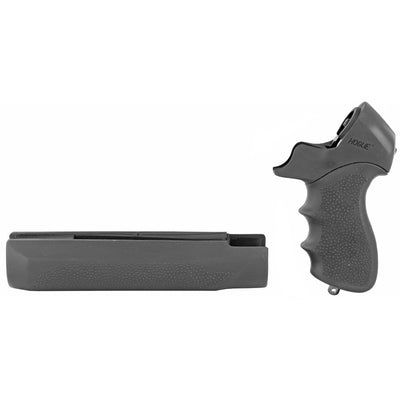 Hogue Pistol Grip W/forend - Mossberg 500 12ga. Black