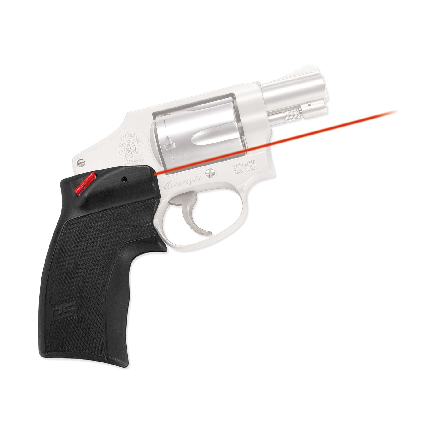 Ctc Laser Defender Accugrip - Red S&w J-frame/taurus 85