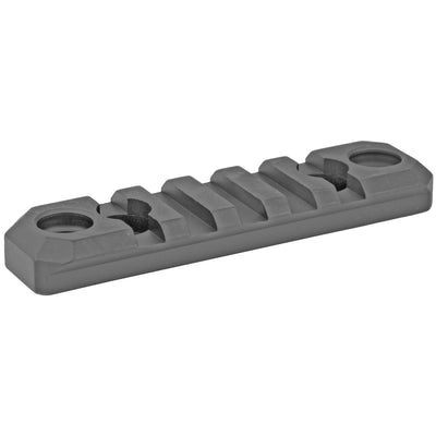 Grovtec Rail Push Button Base - M-lok 3.1" 5 Slot Alum Black