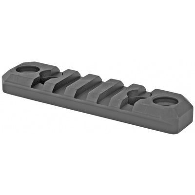 Grovtec Rail Push Button Base - M-lok 3.1" 5 Slot Alum Black