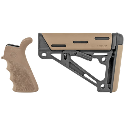 Hogue AR15 M16 Kit Grip and Collapsible Buttstock Dark Earth