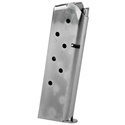 Mec-gar Magazine 1911 Govt. - .45acp 7rd Nickel