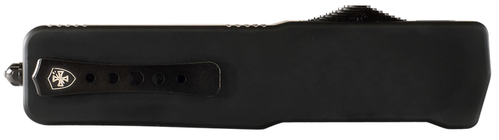Templar Knife Premium, Temp Mabr321  Slim Black Rubber Drop Black D2