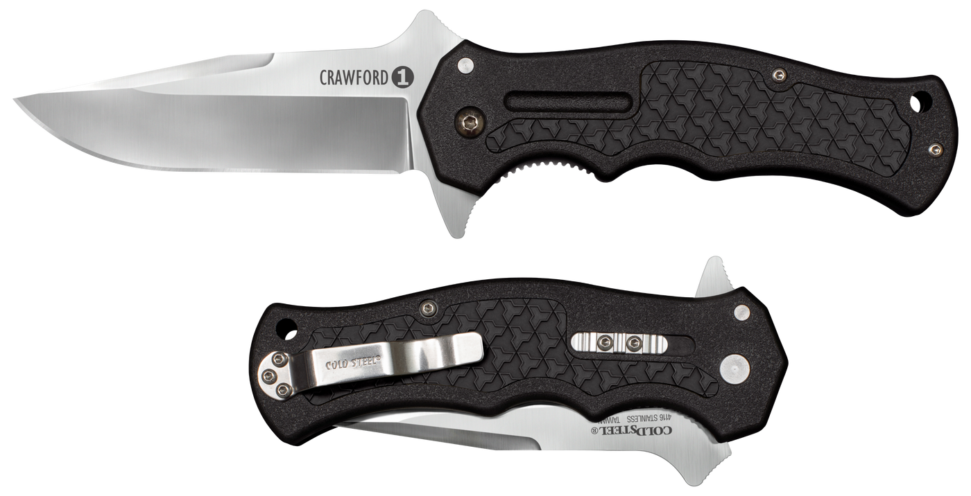 Cold Steel Crawford, Cold Cs-20mwcb Crawford Model 1 Black 3.5"