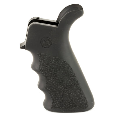 Hogue Ar-15 Rubber Beavertail Grip Black W/ Finger Grooves