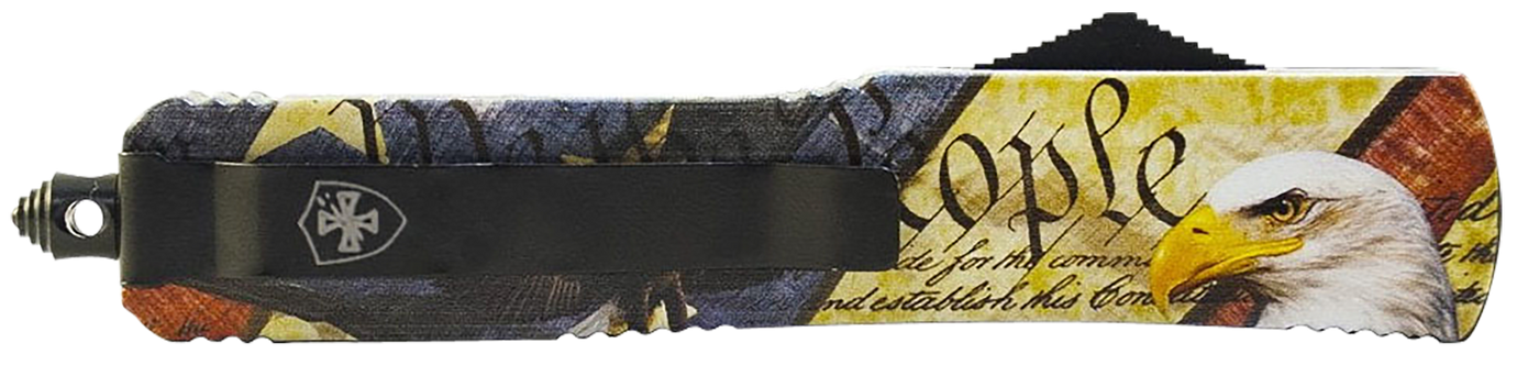 Templar Knife Premium, Temp Mzeg321  Slim Zinc Eagle Drop Black D2