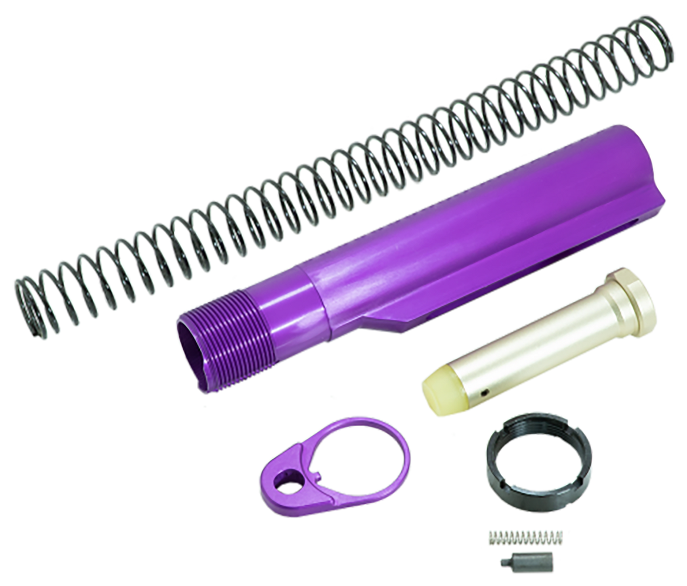 Timber Creek Outdoor Inc Buffer Tube Kit, Timber Arbtkppa Ar Buffer Tube Kit Purple