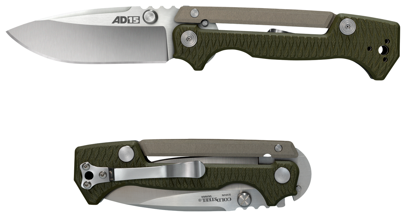 Cold Steel Ad-15, Cold Cs-58sq   Ad-15  8 1/2" Overall  3.5"