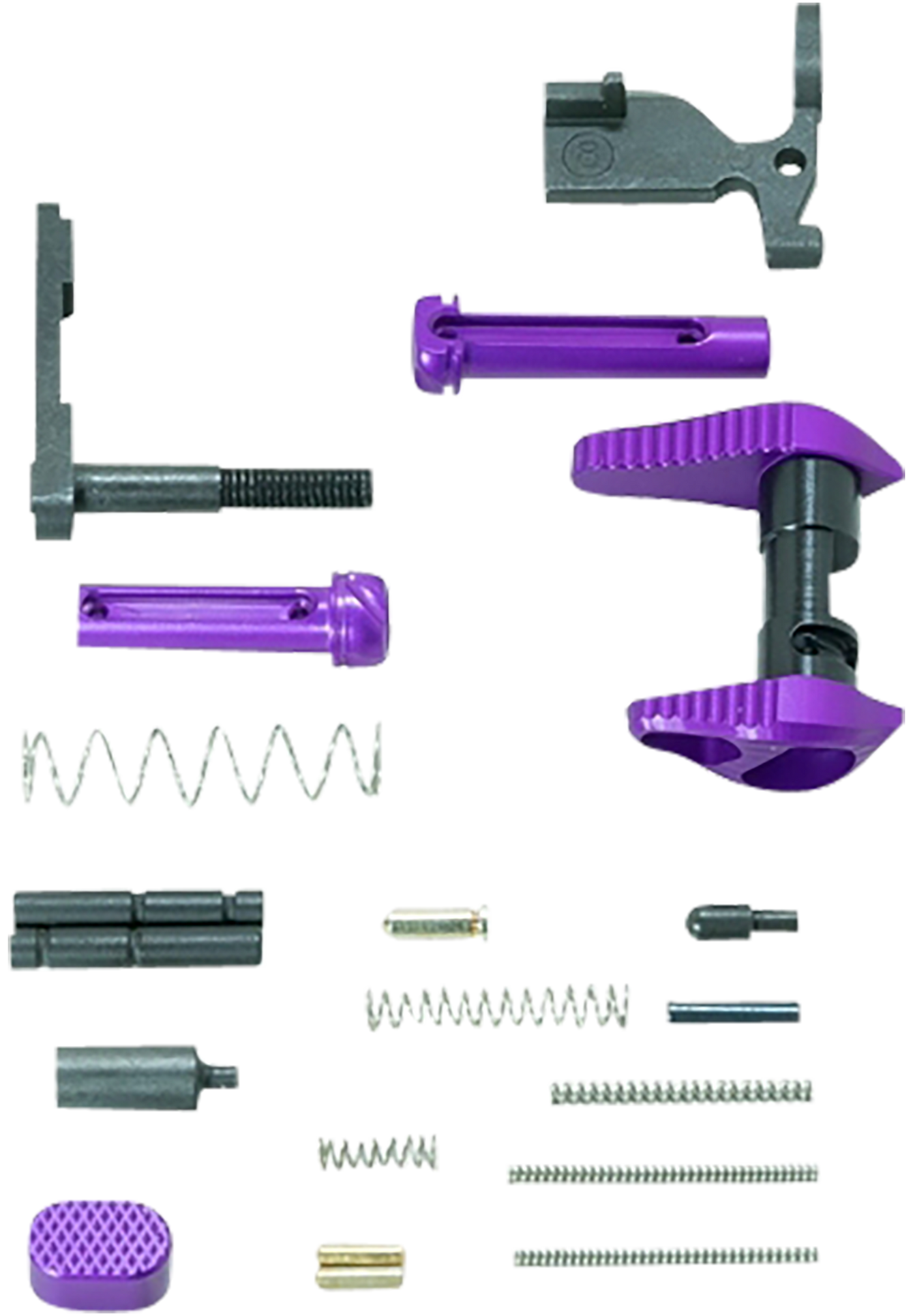 Timber Creek Outdoor Inc Lower Parts Kit, Timber Arlpkppa Ar Lower Parts Kit Purple