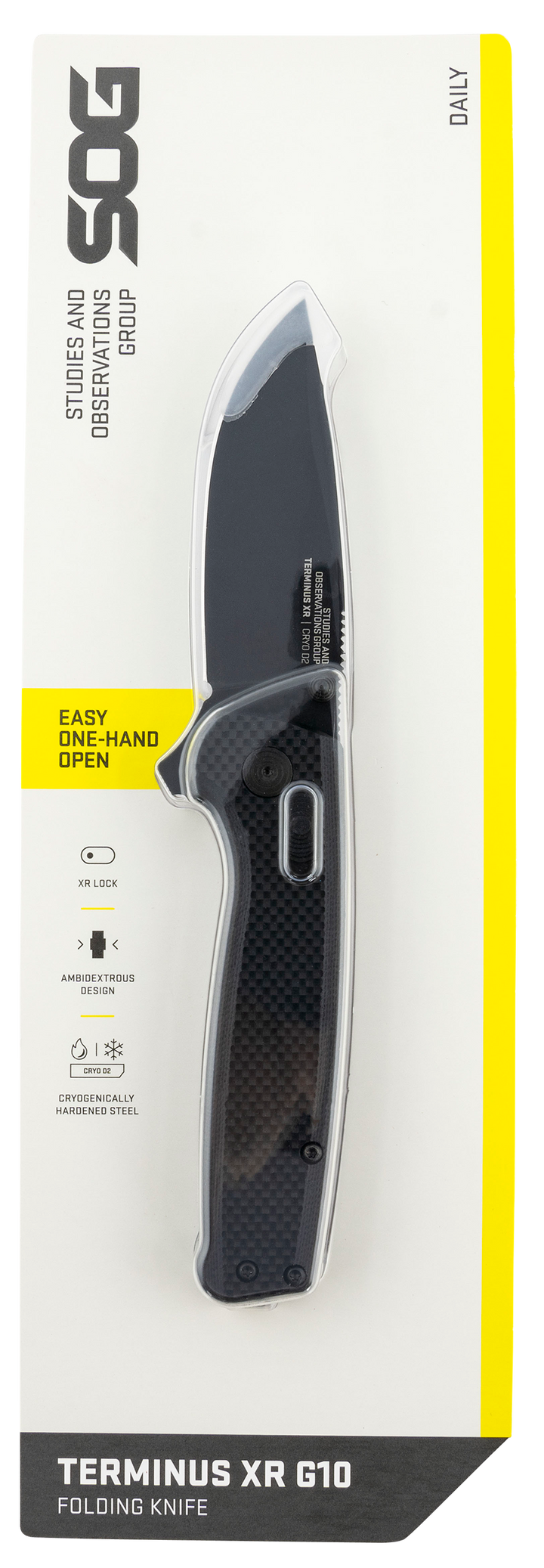 S.o.g Terminus, Sog Tm1027-cp Terminus Xr G10 Blk Tini
