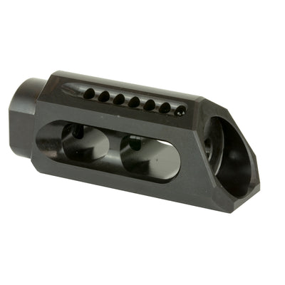 Yhm Slant Muzzle Brake/comp - 5.56mm For 1/2x28 Threads