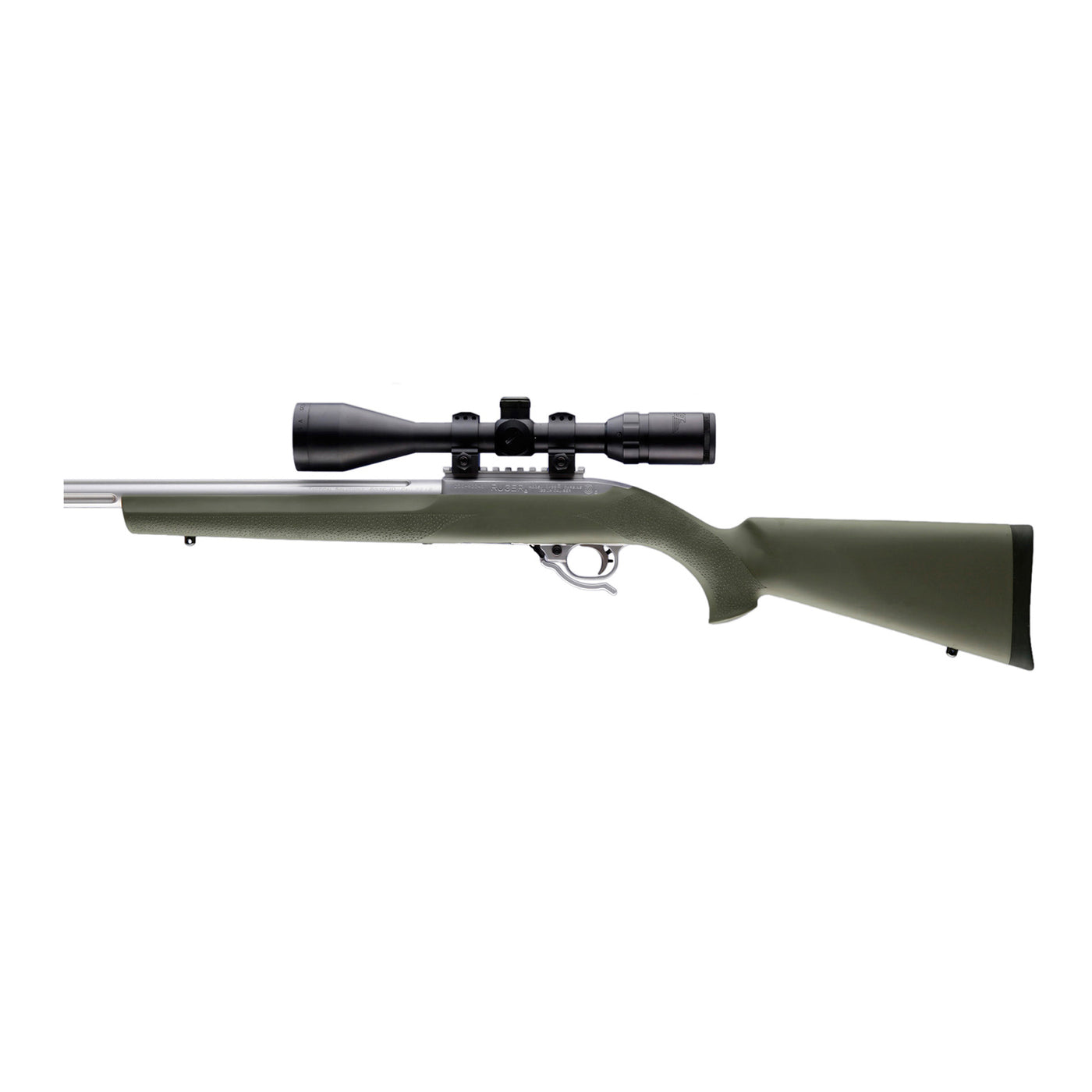 Hogue Stock Ruger 10/22 - Heavy Barrel Od Green