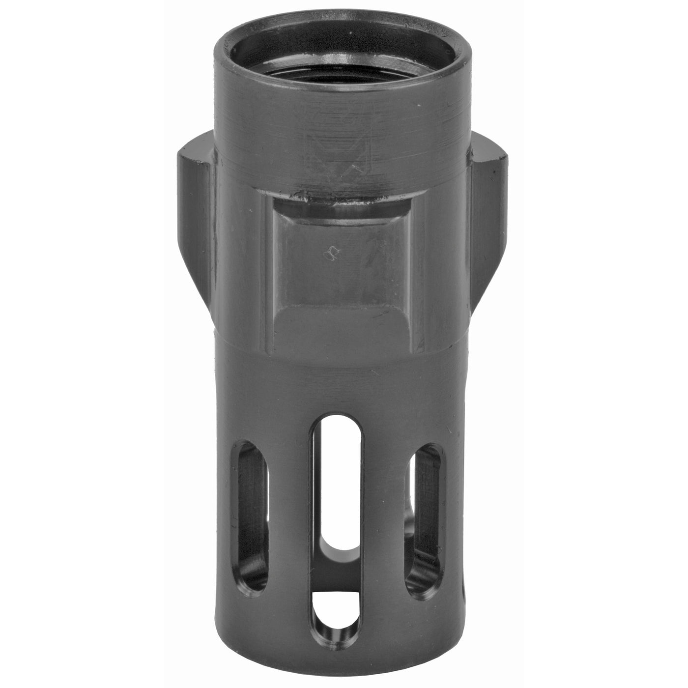 Angstadt Flash Hider 3-lug - 9mm 1/2x28 Tpi Black