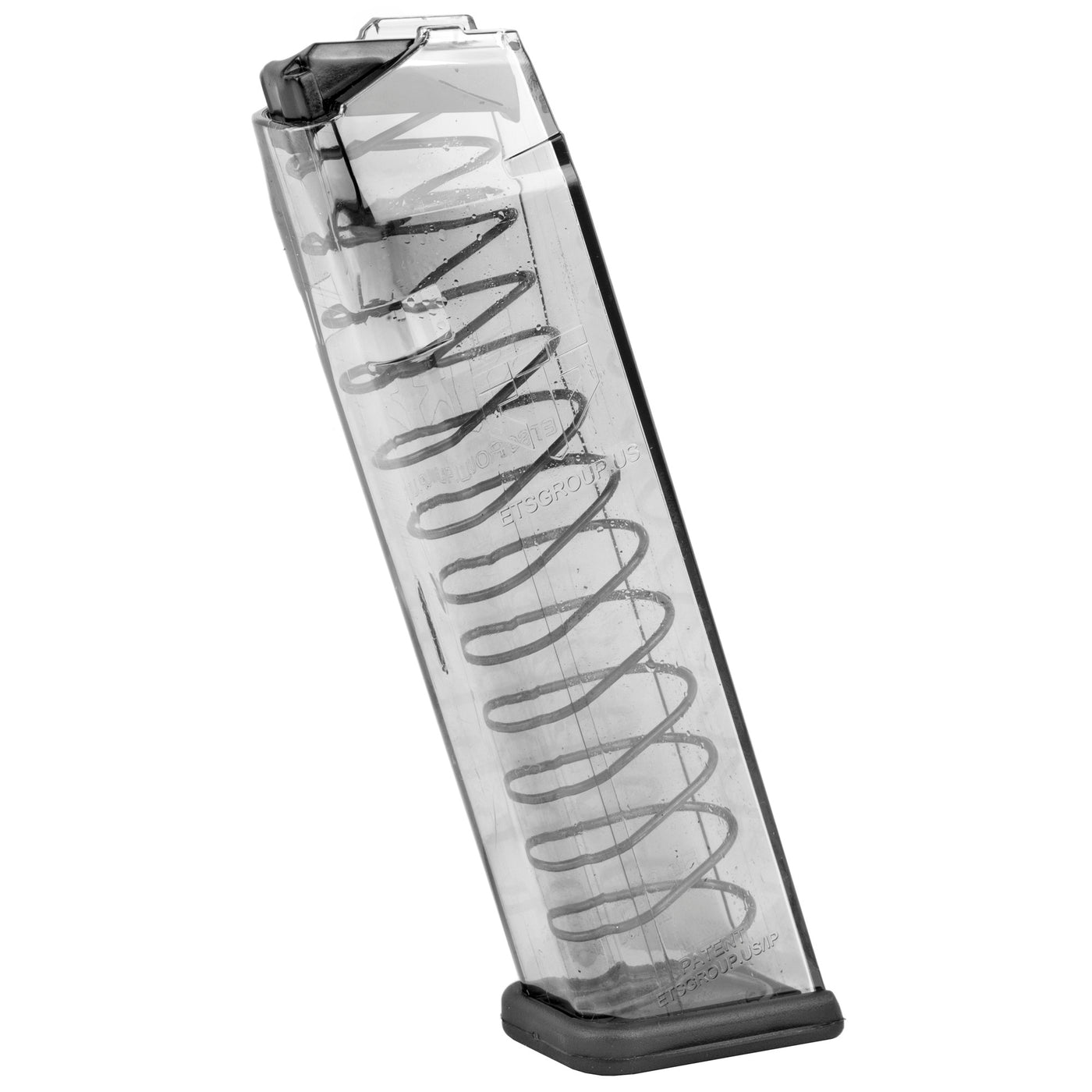 Ets Magazine For Glock 10mm - 20rd Trans Fits 20/29/40
