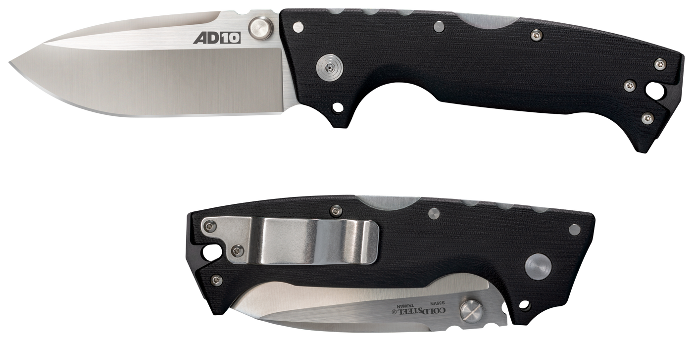 Cold Steel Ad-10, Cold Cs-28dd    Ad-10 Drop Point 3.5" Folding