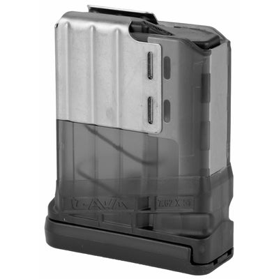 Lancer Magazine L7awm Sr-25 - 7.62x51 10rd Translucent Smoke