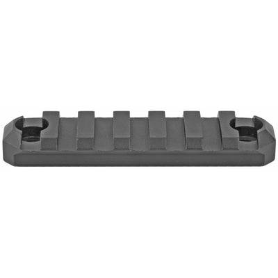 Grovtec Rail Section M-lok - 3" 7 Slot Aluminum Black