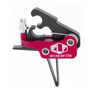 Elftmann Trigger Ar-10 Match - Straight Finger Adj 2.75-4lbs.