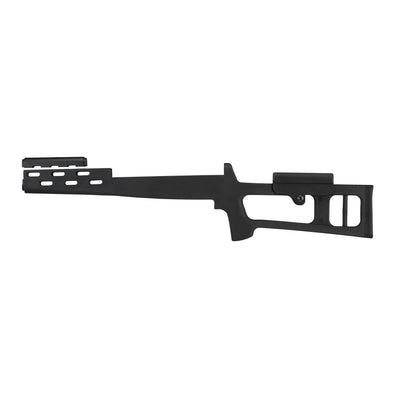 Adv. Tech. Stock For Sks Rifle - Fiberforce Style Black Syn