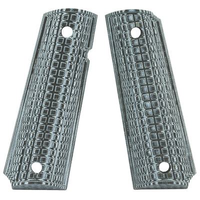 Pachmayr Dominator G10 Grips - For 1911 Gray/black Grappler