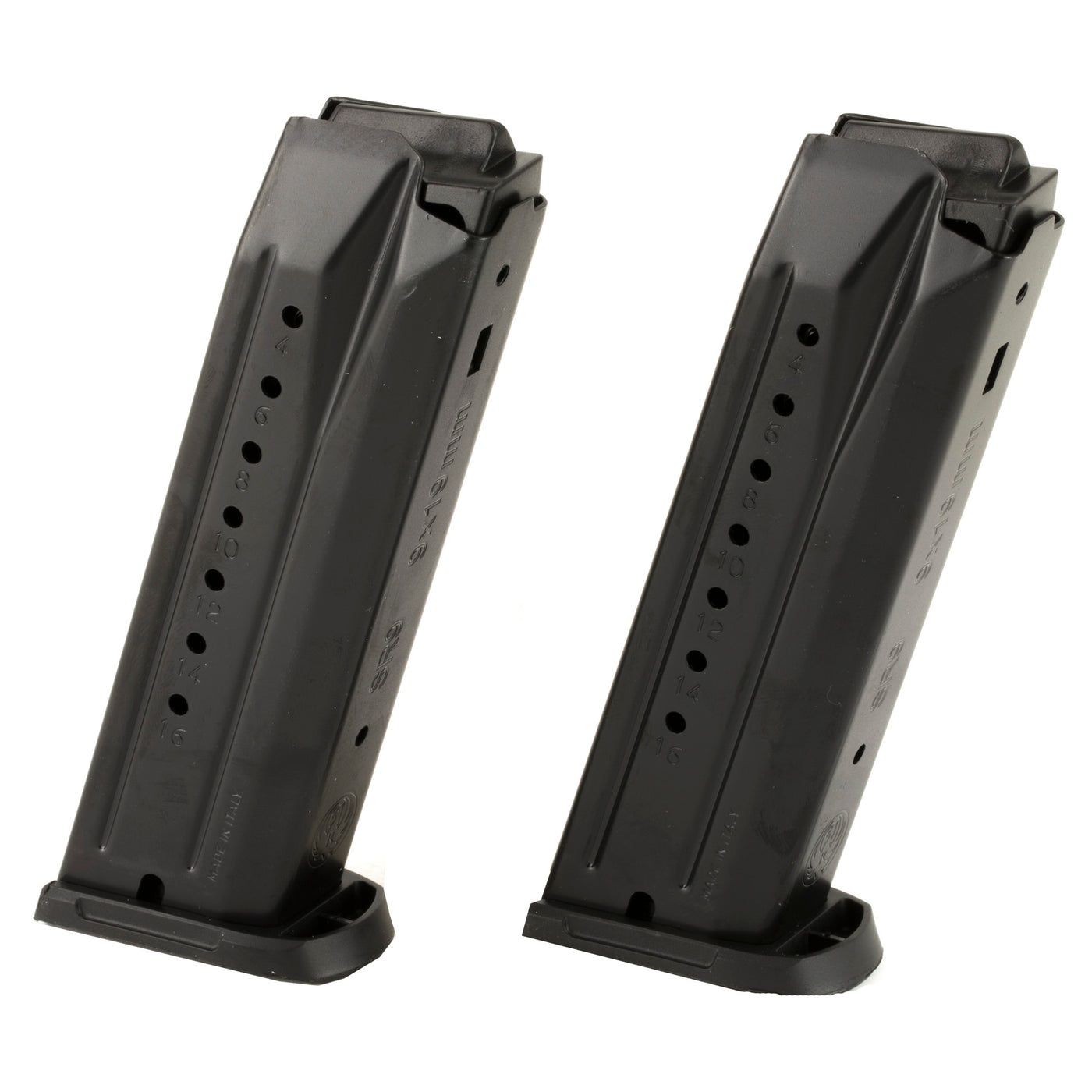 Ruger Magazine Sr9 9mm Luger - 17rd Blued Steel 2-pack