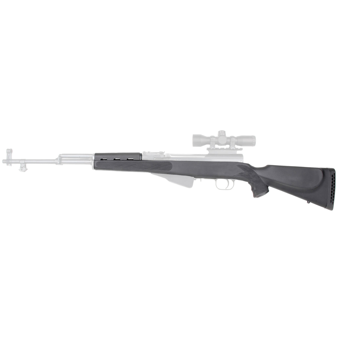 Adv. Tech. Stock For Sks Rifle - Monte Carlo Black Synthetic