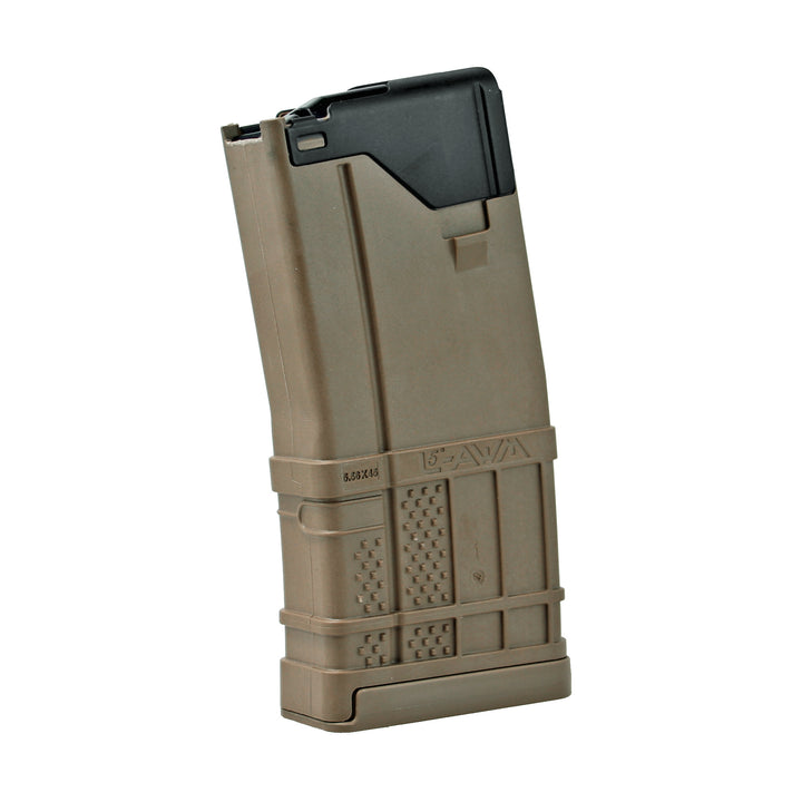 Lancer Magazine L5awm Ar-15 - 5.56x45 20rd Opaque Fde