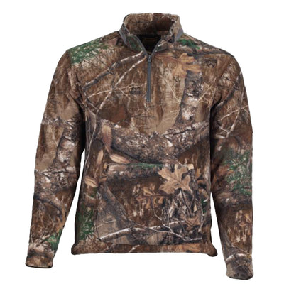 Gamehide Trekker 1/4 Zip Jacket Realtree Edge 2x-large