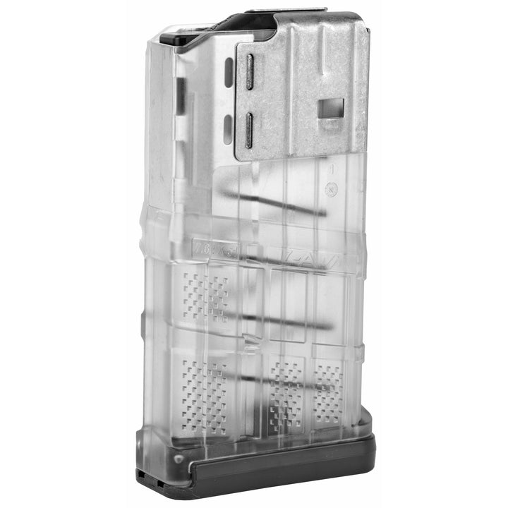 Lancer Magazine L7awm Sr-25 - 7.62x51 20rd Translucent Clear