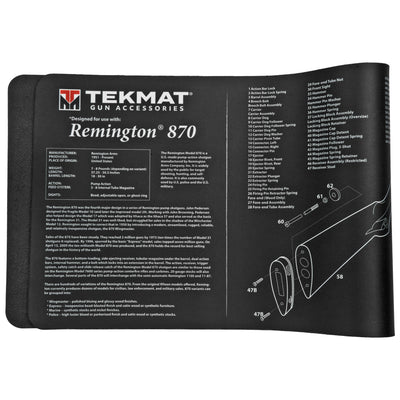 Tekmat Armorers Bench Mat - 12"x36" Remington 870