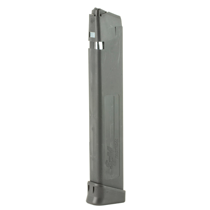 Sgm Tactical Magazine For - Glock 9mm 33rd Black Polymer