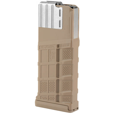 Lancer Magazine L7awm Sr-25 - 7.62x51 25rd Opaque Fde