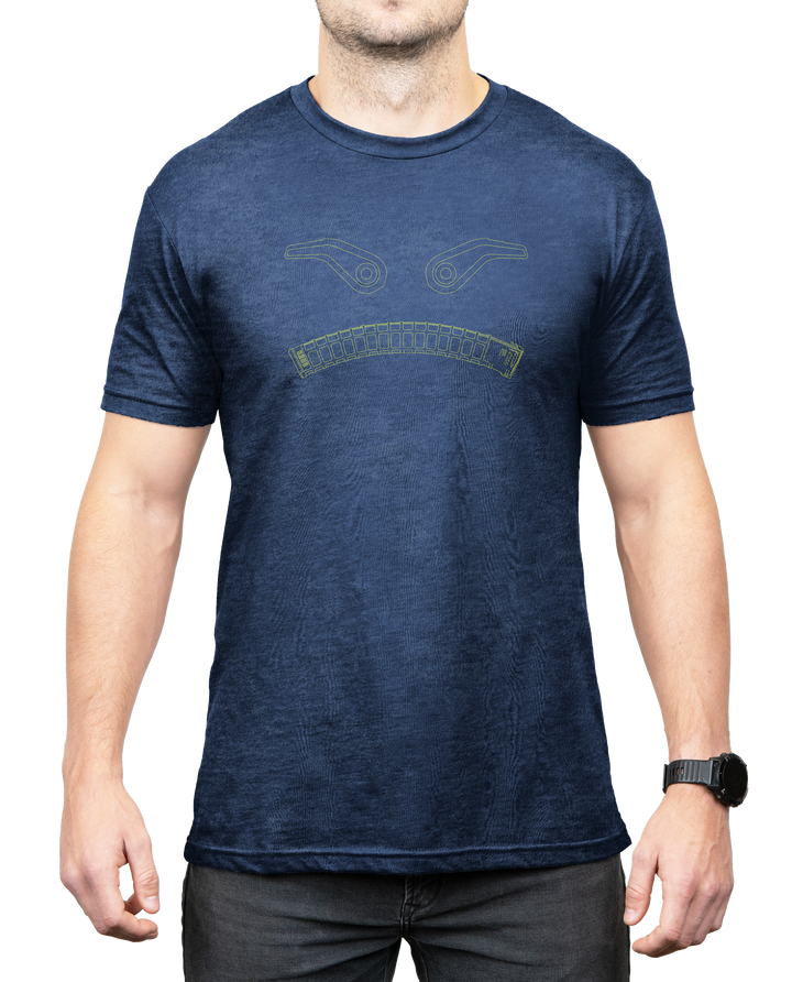 Magpul Industries Corp Magmouth, Magpul Mag1268-411-l   Magmouth Blend   Shirt Nhth
