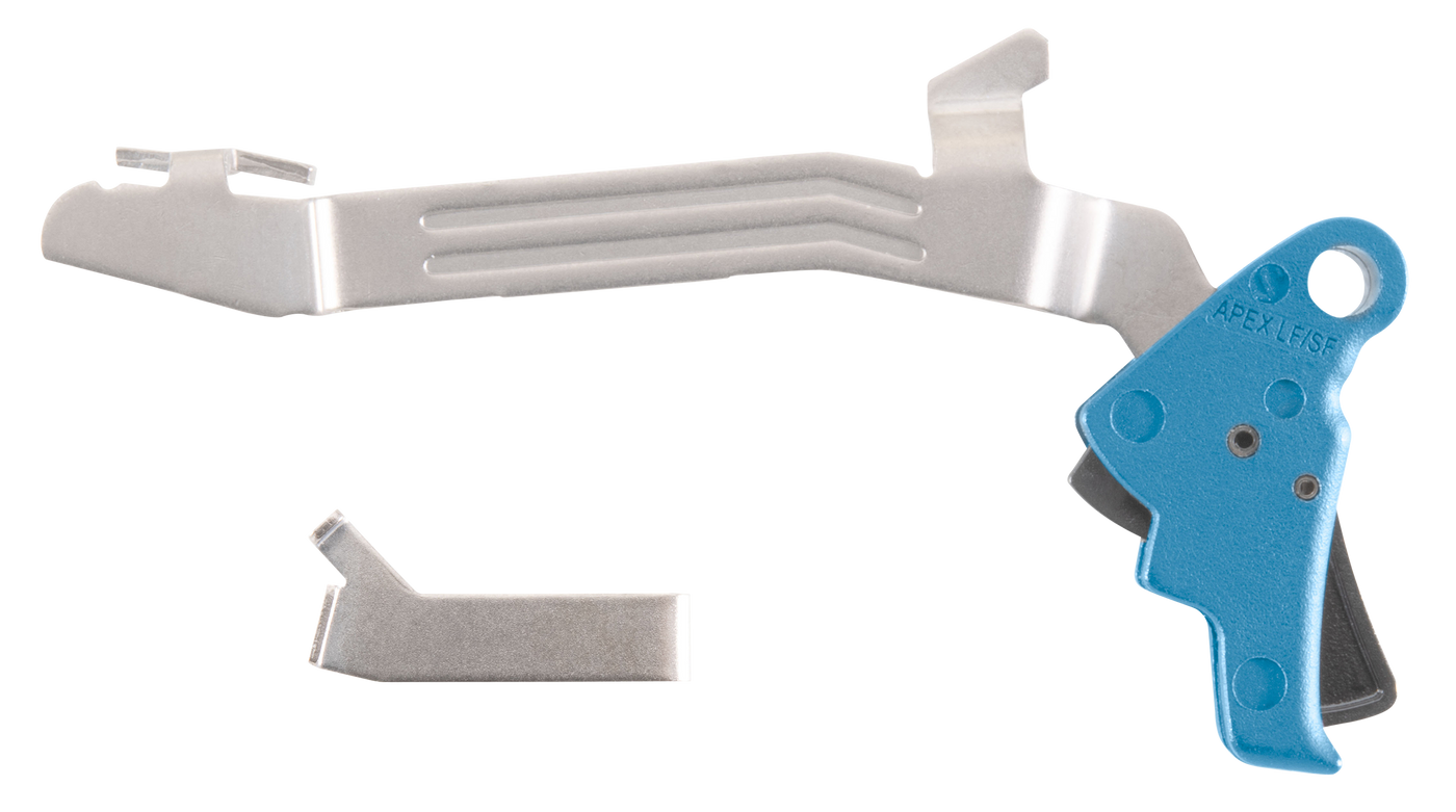 Apex Tactical Specialties Action Enhancement, Apex 102p117blu   Poly Trigger Kit G43 G48 Blu