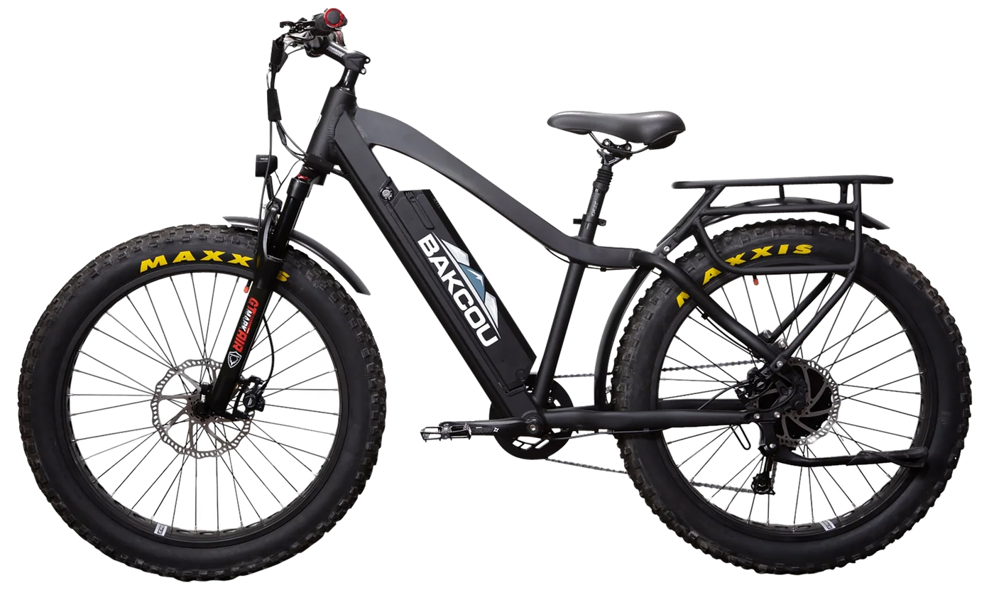 Bakcou E-bikes Flatlander, Bakcou B-f-b-b25     Flatlander    25ah      Mtblk