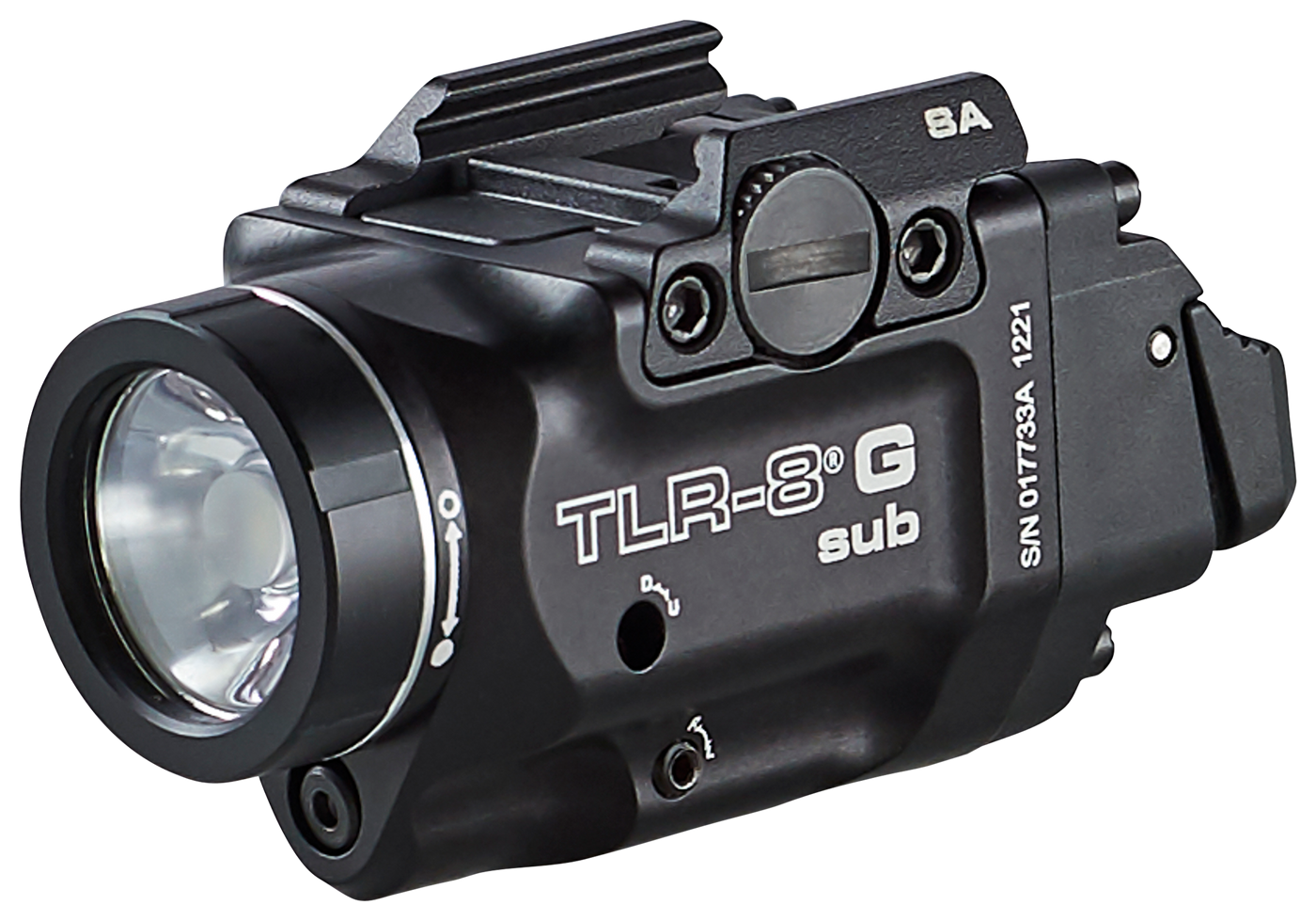 Streamlight Tlr-8 Sub, Stl 69439  Tlr-8 G Sub With Gn Laser Spg Hellcat