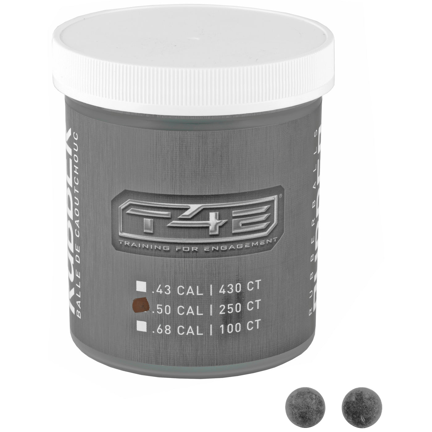 Umx T4e 50 Cal Rubber Ball 250ct Jar
