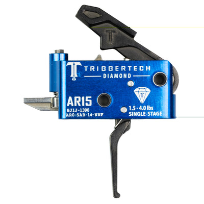 Triggertech Ar-15 Single Stage - Black Diamond Flat