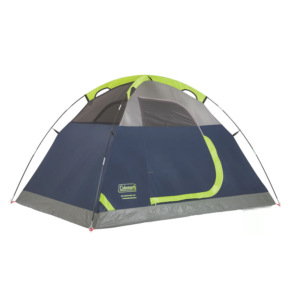 Coleman Sundome® 2-Person Camping Tent - Navy Blue & Grey