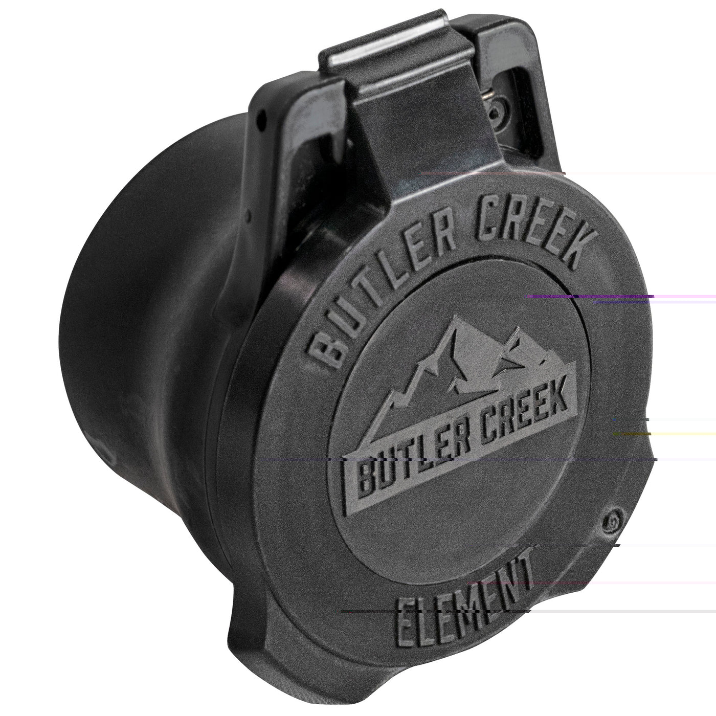 Butler Creek Element Scope Cap Black Objective 60-65mm