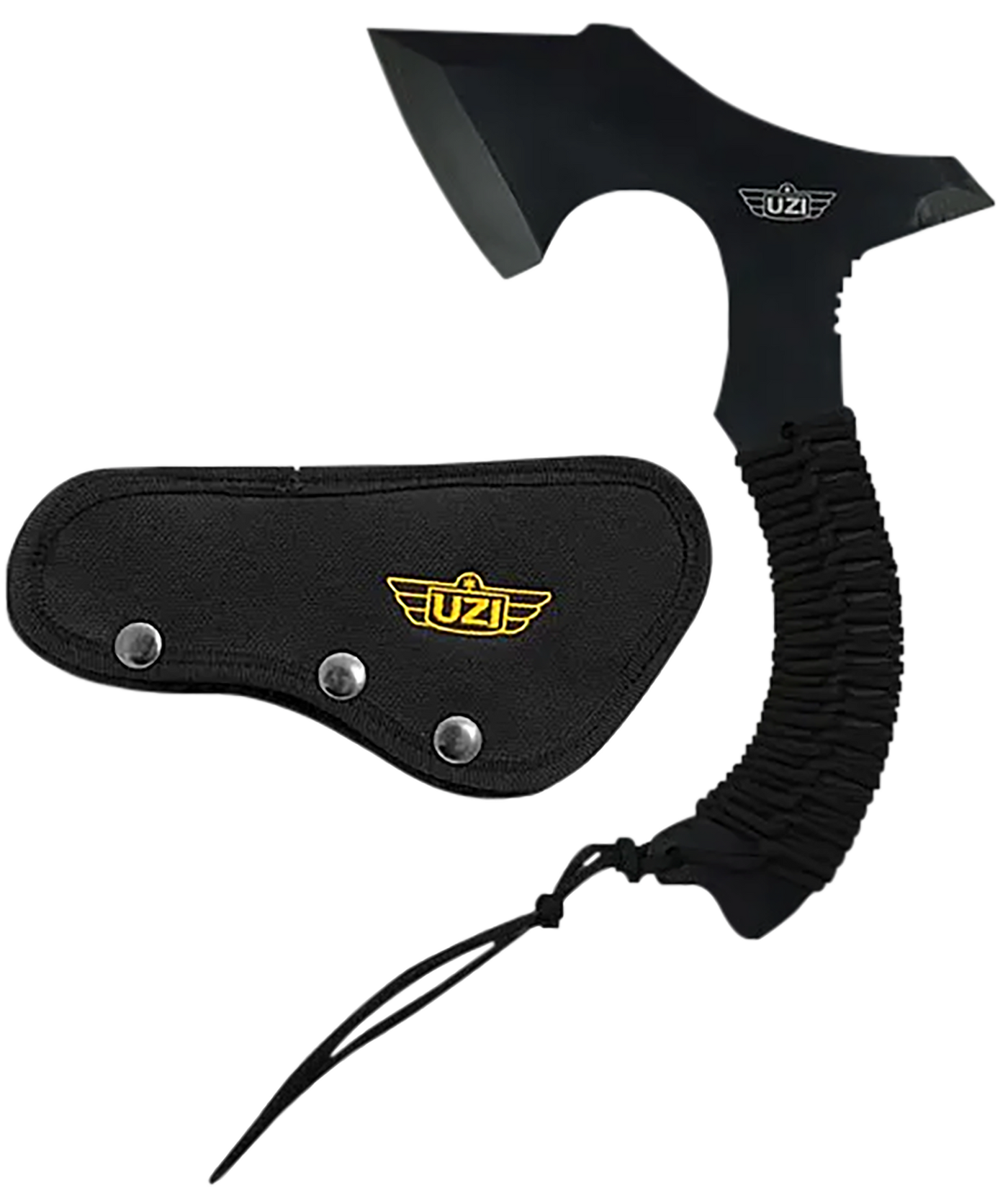 Uzi Accessories Throwing Axe, Camp Uzk-axe-5    Uzi Uzi Throwing Axe Blk/blk