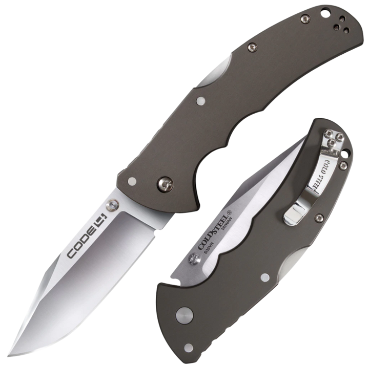 Cold Steel Code 4, Cold Cs-58pc     Code 4 Clip Point S35vn