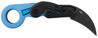 Crkt Provoke 2.47" Plain Edge - Fldr Knife W/kinematic M Blue