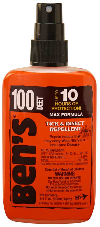 Arb Ben's 100 Insect Repellent - 100% Deet 3.4oz Pump (carded)